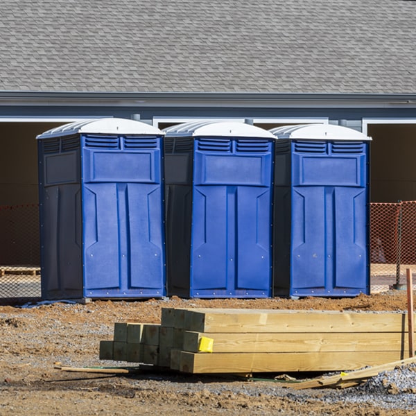 can i customize the exterior of the portable toilets with my event logo or branding in May